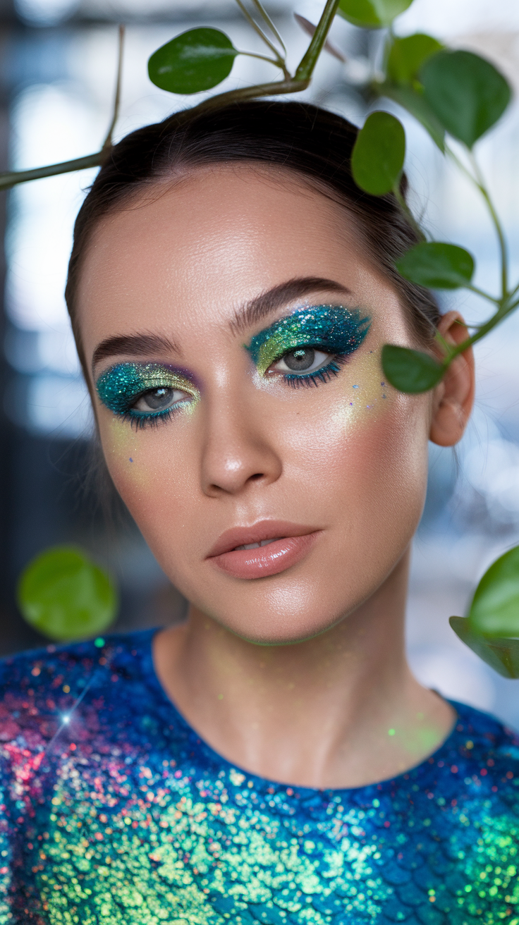 9 Stunning Glitter Eyeshadow Looks to Try Now